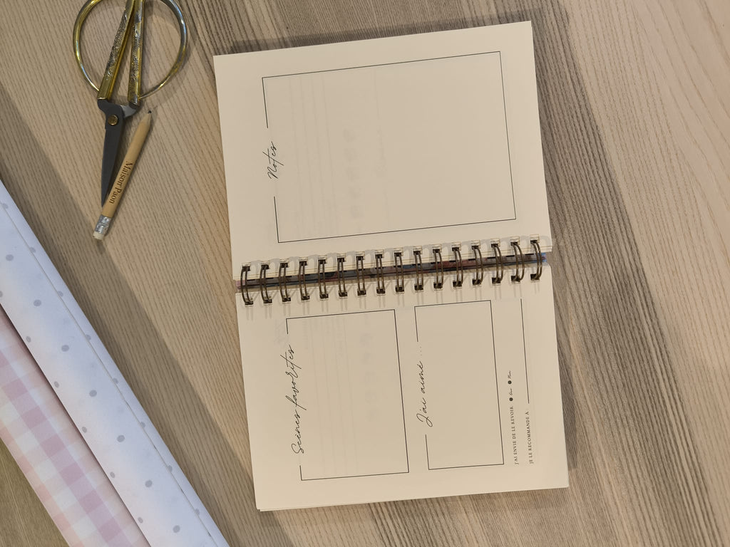 Journal de films et séries à personnaliser