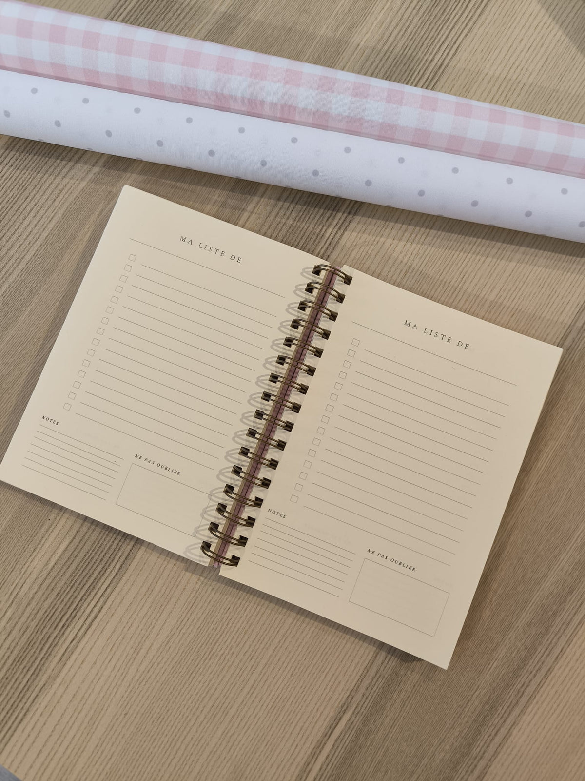 Journal To do list  à personnaliser - Maison Paon