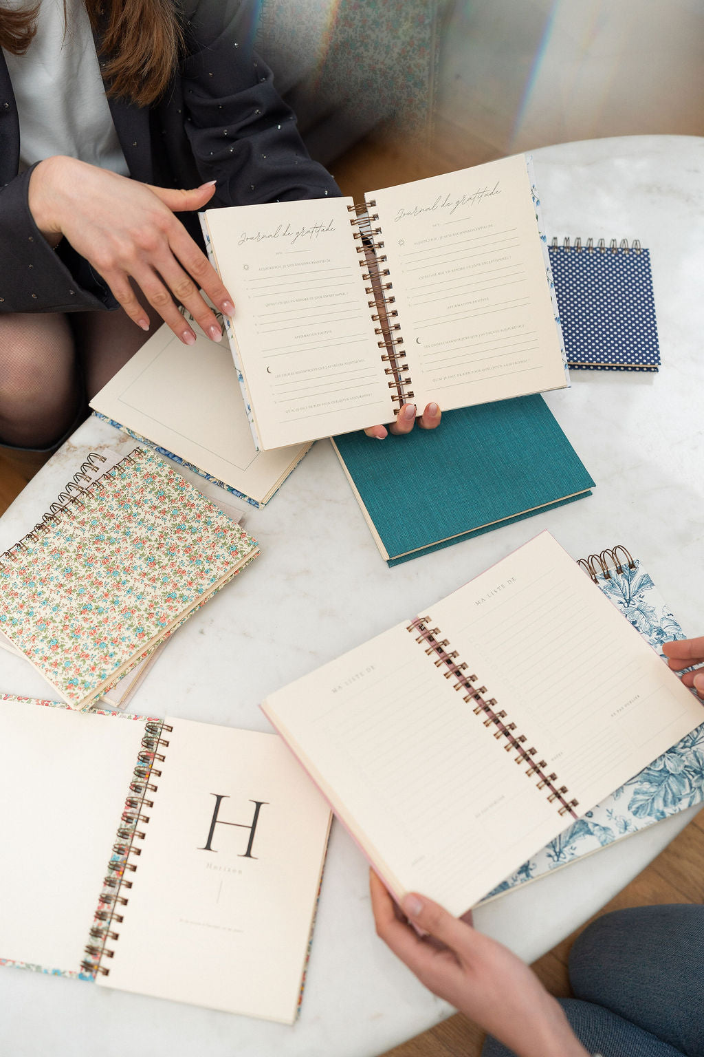 Journal Horizon à personnaliser - Maison Paon